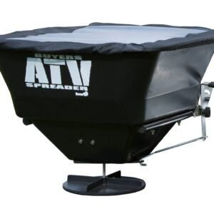 Buyers Products ATVS100 ATV Broadcast Spreader, All-Purpose Spreader for Salt, Seed & Fertilizer, 100 lb. Capacity W/ Rain Cover, ATV/UTV, Deer Feed Spreader, Salt Spreader, Lawn & Garden Spreader