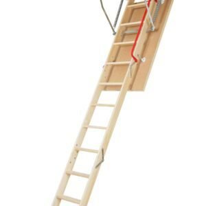 FAKRO LWP 66809 Insulated Attic Ladder 54-Inch Rough Openings, 30 x 54 Inches, Brown