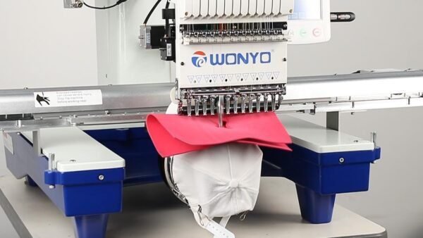 WY1501C Commercial Computerized Embroidery Machine with 15 Needles, 14.2" x 22.5" Expansive Embroidery Area, 10" LCD Touch Screen