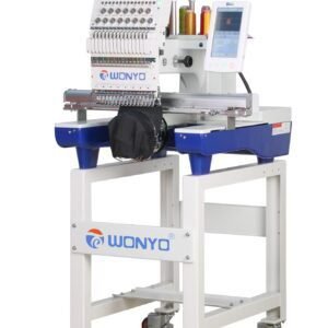 WY1501C Commercial Computerized Embroidery Machine with 15 Needles, 14.2" x 22.5" Expansive Embroidery Area, 10" LCD Touch Screen