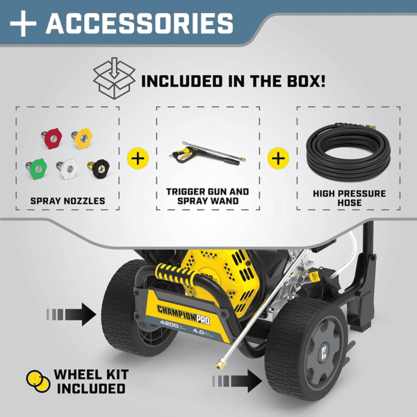 Champion Power Equipment 4200-PSI 4.0-GPM Pressure Washer