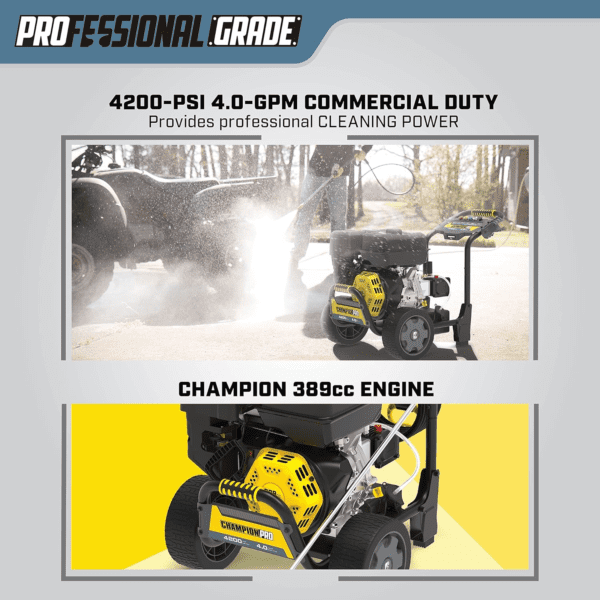 Champion Power Equipment 4200-PSI 4.0-GPM Pressure Washer